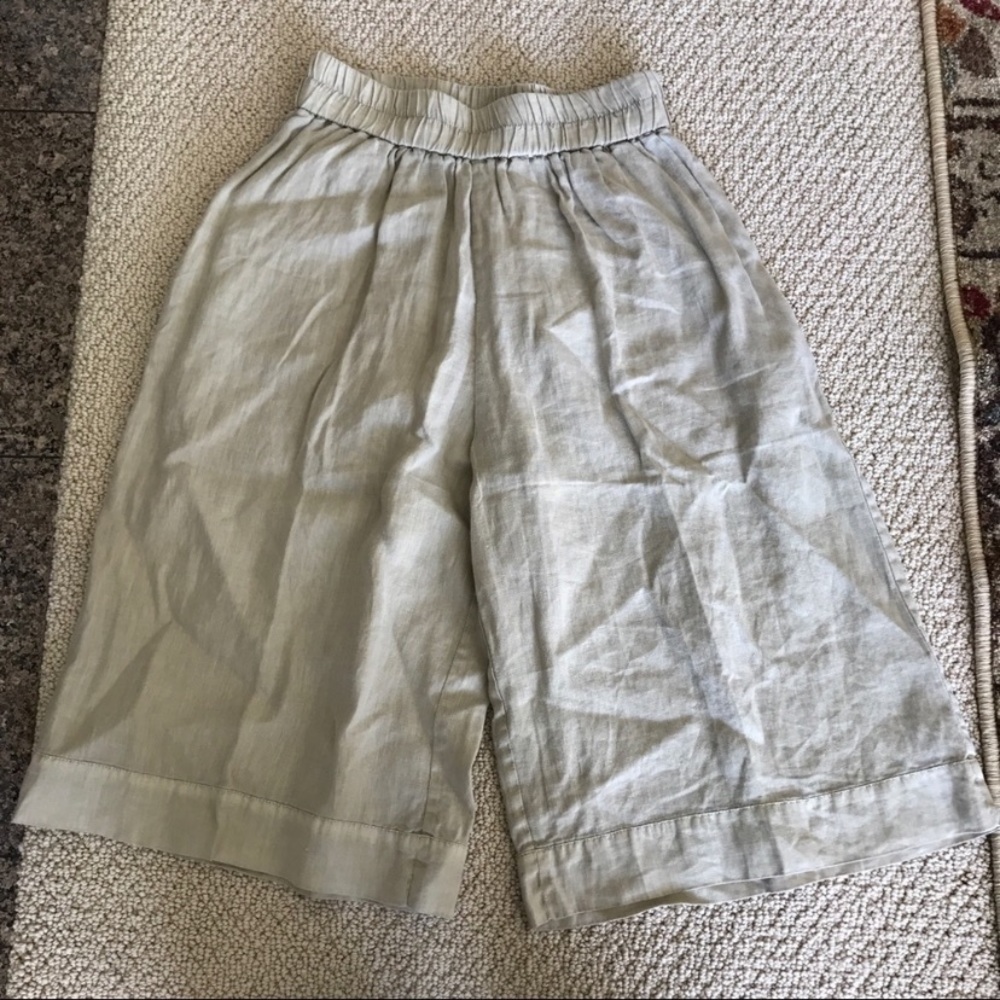 James Perse linen culottes